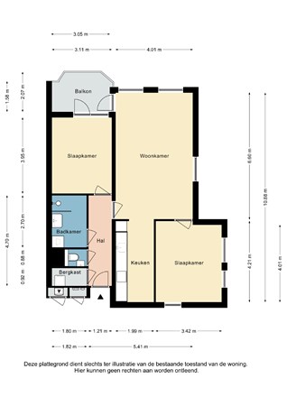 Plattegrond - Silhof 48, 6418 JT Heerlen - Silhof 48 Heerlen - Appartement 2D.jpg